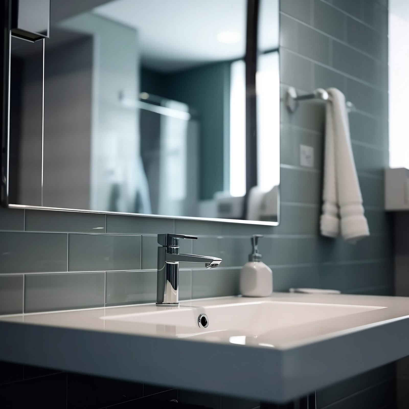 Clean Bathroom Image